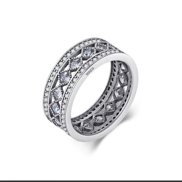 Pandora Jewelry - HIGH quality 925 Sterling Silver Vintage Fascination Ring